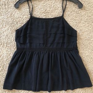 Madewell Silk Babydoll Tank